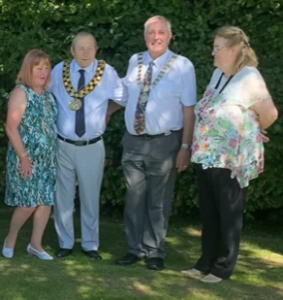Great Aycliffe Mayoress Elaine Robson At Home