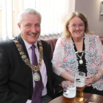 Mayor Dave Jasper and Consort Julia at 50s 60s 70s nightjpg