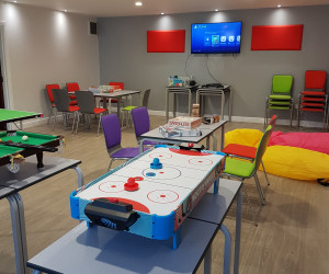 SYC games in Fletcher Room