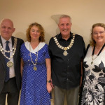 Trevor Cessford (Civic Head of Northumberland) with his Consort Nicole