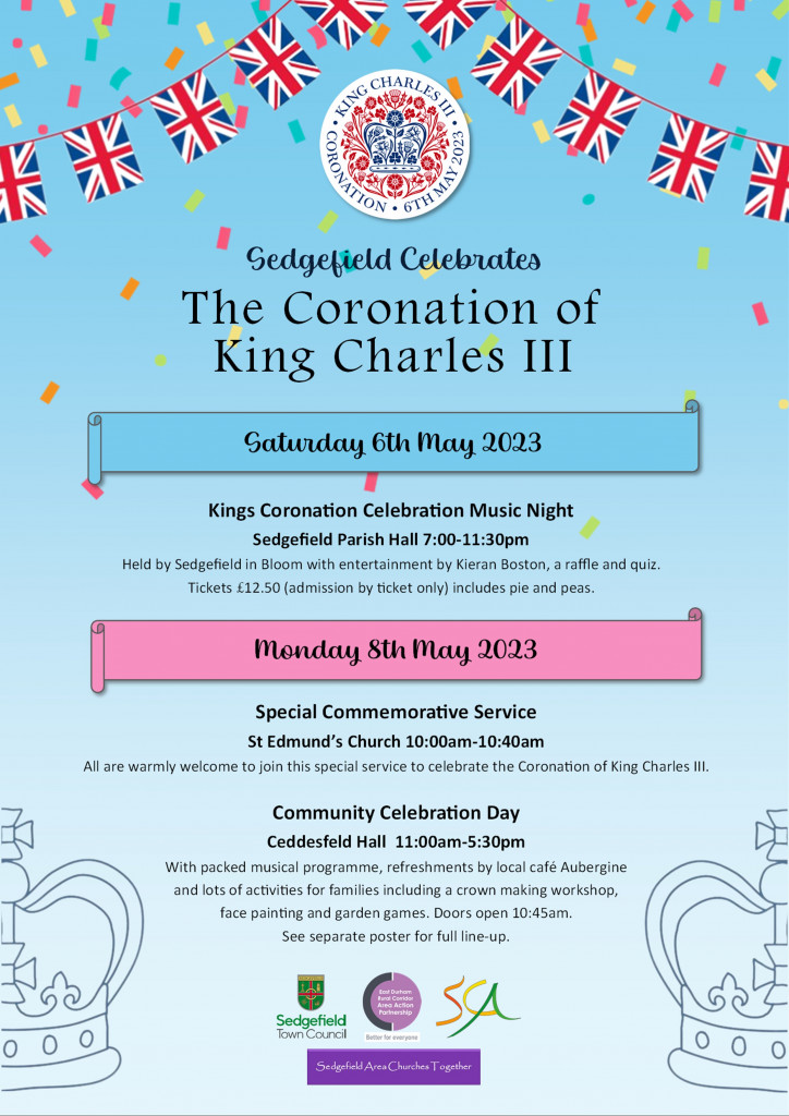 Coronation in Sedgefield Poster