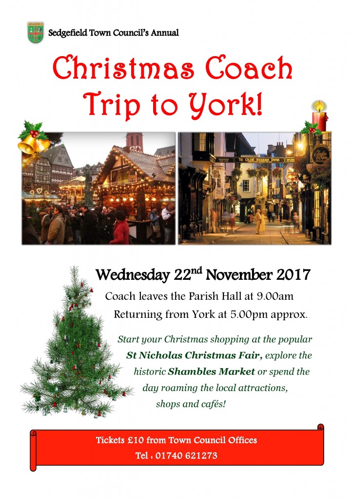 XMAS York Coach Trip 2017