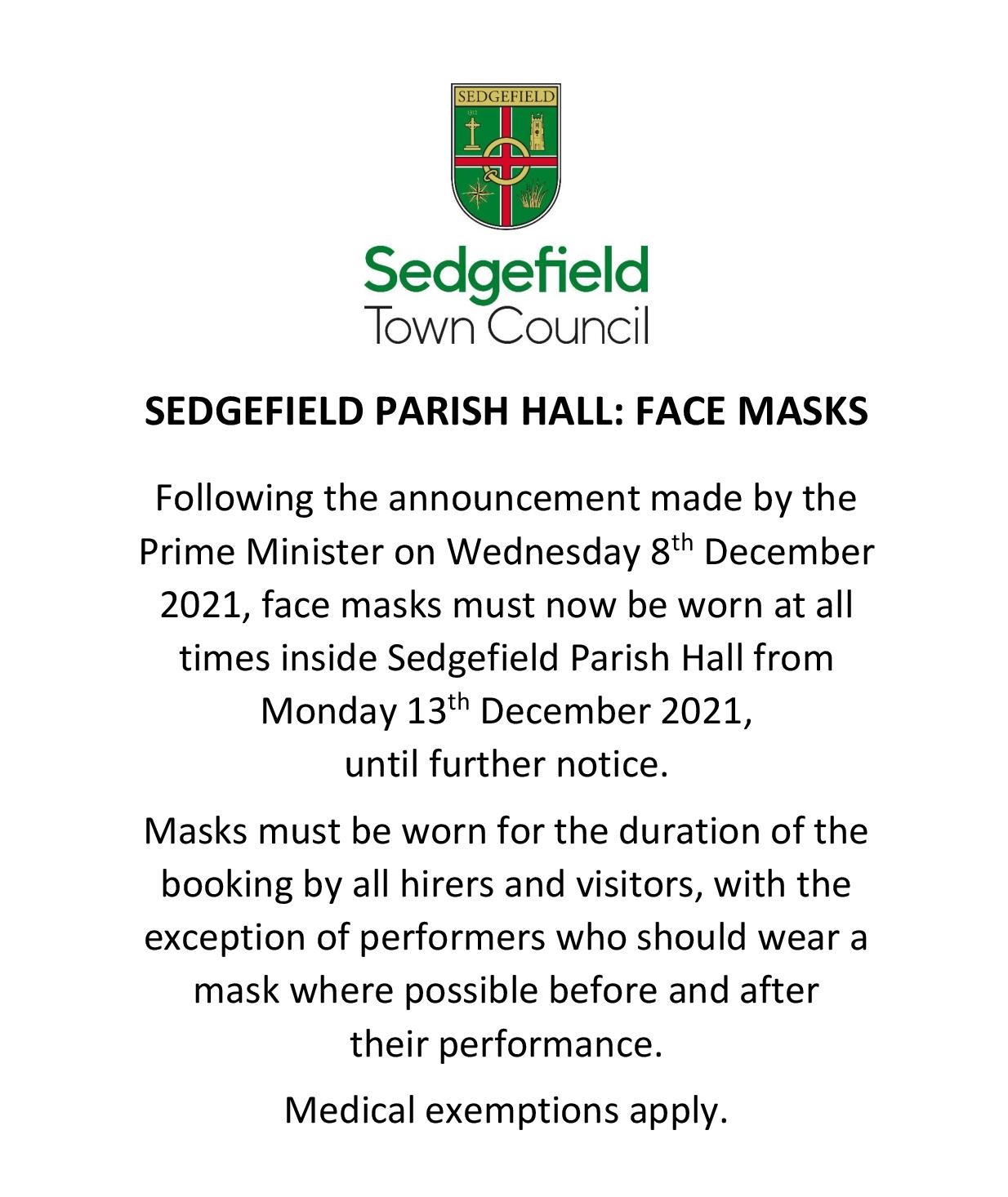 masks notice social media-page dec 21