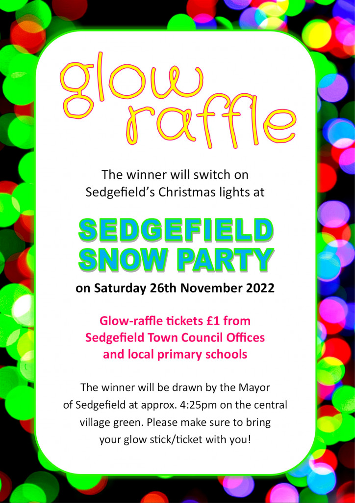 Glow Raffle Poster 2022