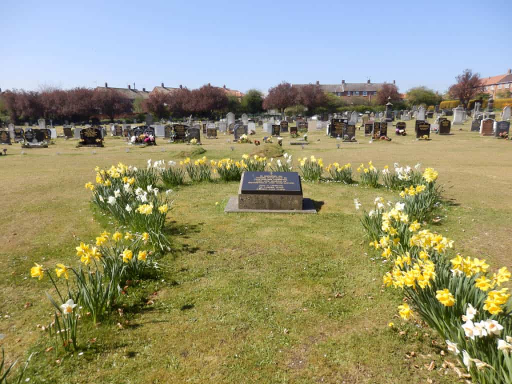 An image of a memorial at Sedgefield Cemetery