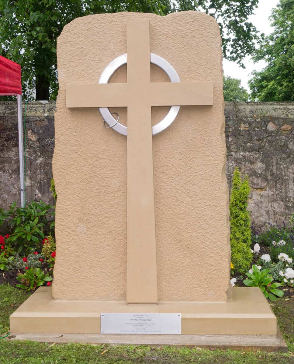 Sedgefield Market Cross statue