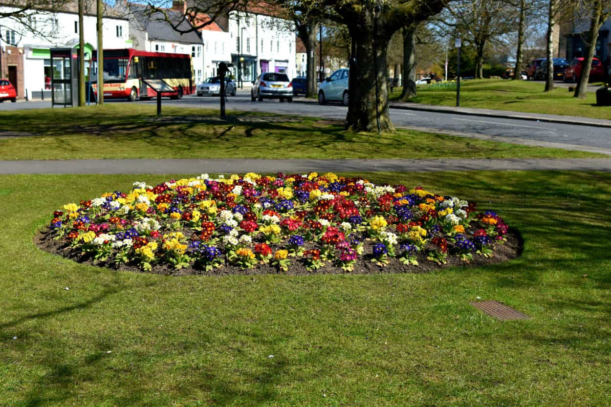 Sedgefield Village Green Flower Bed