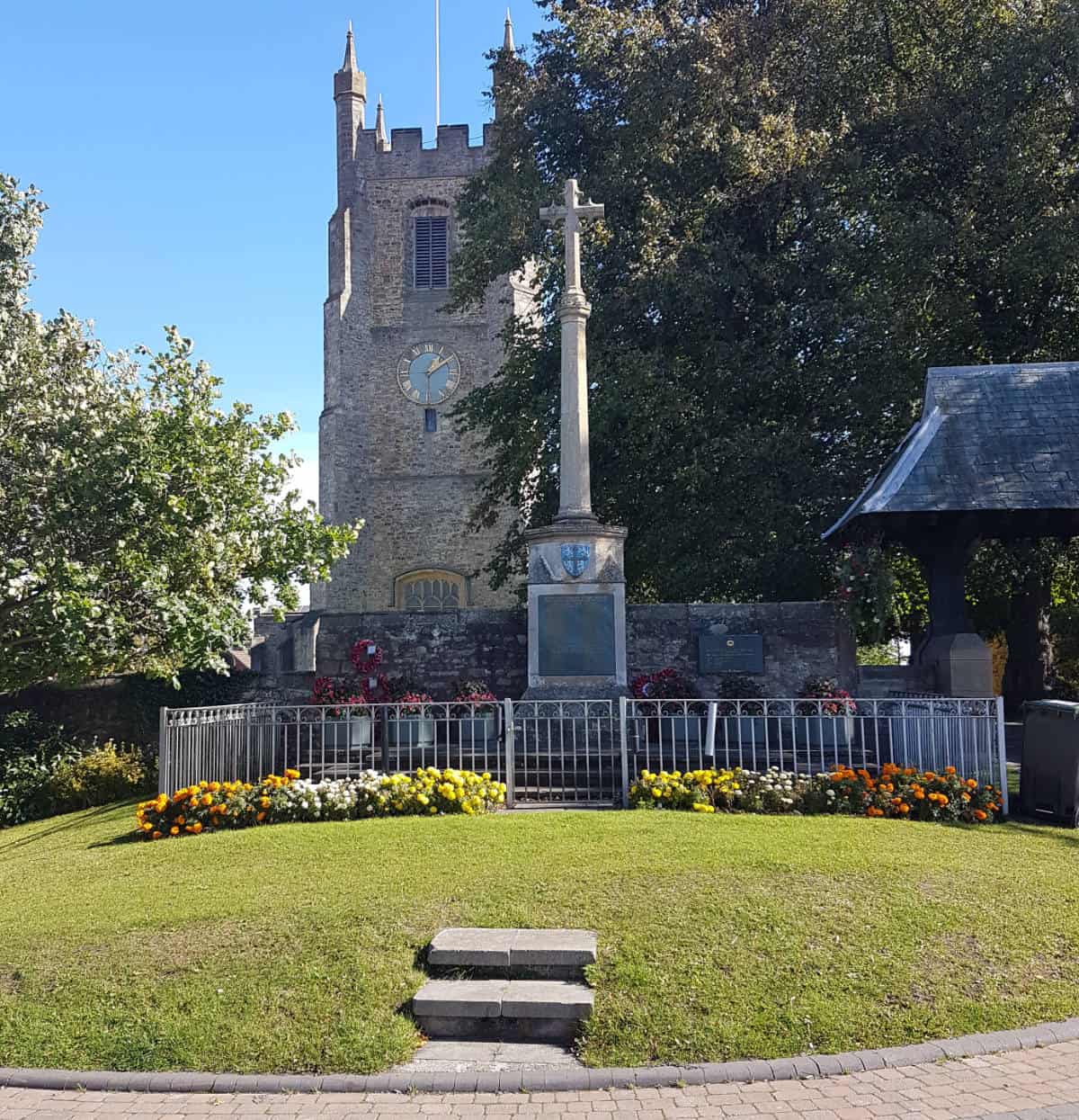 A photo of the Sedgefield war memorial