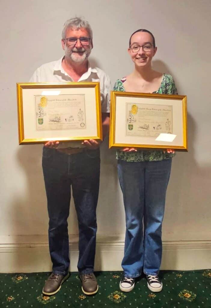 Tony Guest and Iona Darnton