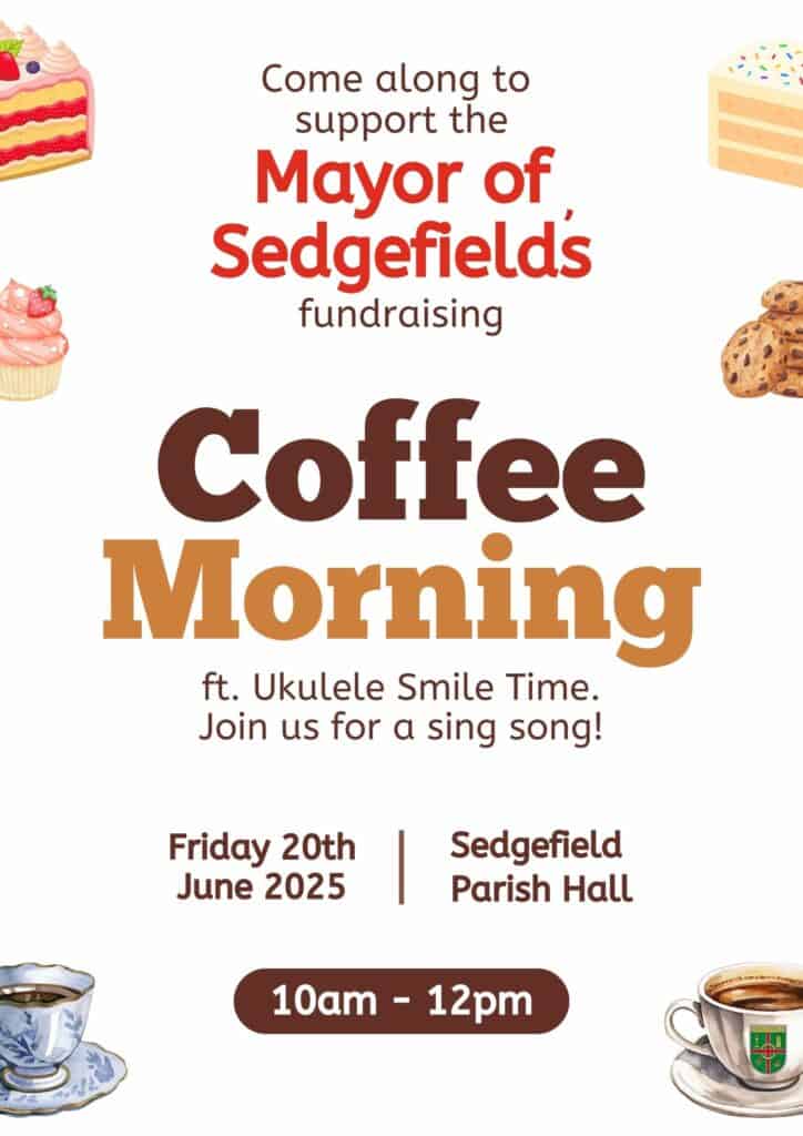 Mayor of Sedgefield Coffee Morning June 25