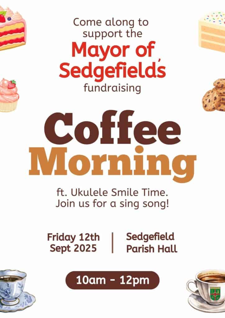 Mayor of Sedgefield 25 Coffee Morning